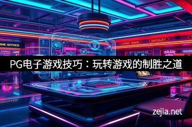 PG电子游戏技巧：玩转游戏的制胜之道
